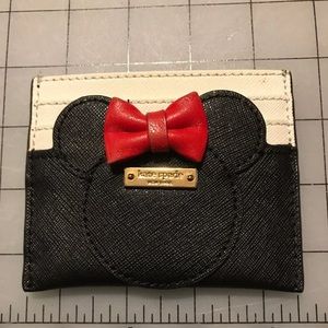 Kate spade Disney Minnie Mouse Card Case Wallet